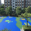 Anti-UV kids playground rubber colorful EPDM crumbs granules particles