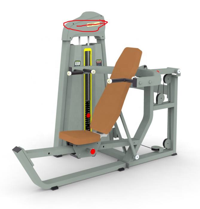Adjustable Chest Press /Commercial gym equipment