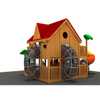 Nature Color Cheap Wooden Children Outdoor Playground Kids Play Park Playhouse 