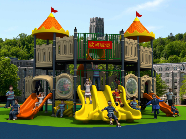 Amusement Park Outdoor Kids Playground For Kids