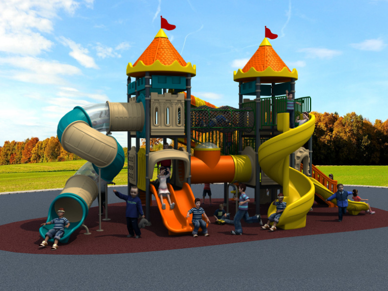 Kids Plastic Toys Tunnel Slide Playground Equipment
